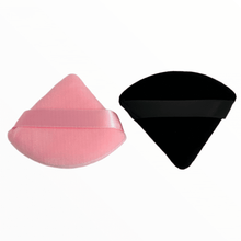 Load image into Gallery viewer, COTTON TRIANGLE POWDER PUFF DUO
