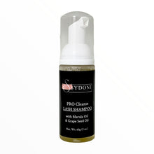 Load image into Gallery viewer, PRO CLEANSE LASH SHAMPOO with MARULA AND GRAPESEED OILS Net. Wt. 60g/2oz.