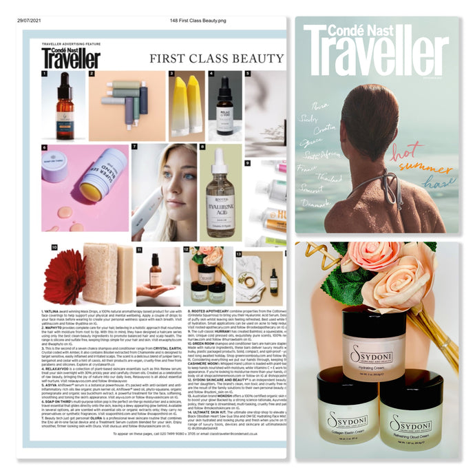 Traveller Magazine's First Class Beauty-Rose Face Balm