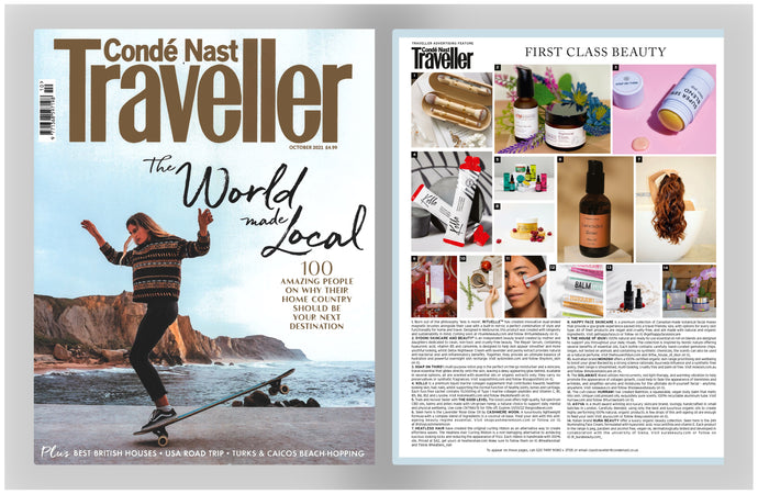 Traveller Magazine's First Class Beauty-Hydrating Repair Serum and Detoxifying Skin Renewal Cream