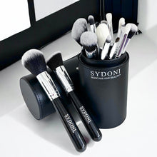 Load image into Gallery viewer, MOST LOVED! 14 PIECE PROFESSIONAL MAKEUP BRUSH SET with TRAVEL BRUSH HOLDER