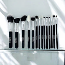 Load image into Gallery viewer, MOST LOVED! 14 PIECE PROFESSIONAL MAKEUP BRUSH SET with TRAVEL BRUSH HOLDER