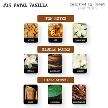 Load image into Gallery viewer, #15 Fatal Vanilla Parfum