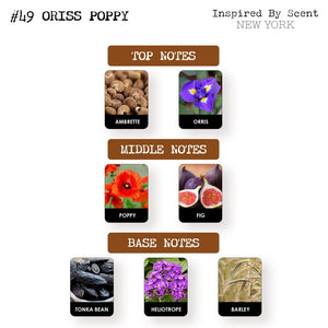 #49 Oriss Poppy Parfum