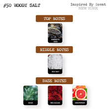 Load image into Gallery viewer, #50 Woody Salt Parfum
