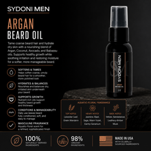 Load image into Gallery viewer, SYDONI MEN ARGAN BEARD OIL