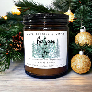 COUNTRYSIDE AROMAS-SOY WAX CANDLES 7oz.