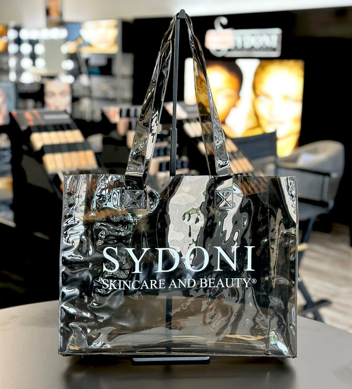 SYDONI SIGNATURE CLEAR PVC TOTE BAG