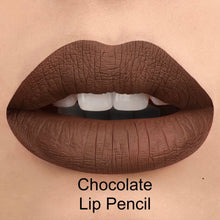 Load image into Gallery viewer, SYDONI CHCOLATE LIP PENCIL COLOR FILLED IN ON LIPS