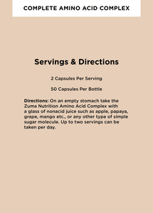 Complete Amino Acid Formula
