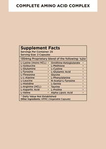 Complete Amino Acid Formula - 3 Pack