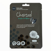 Load image into Gallery viewer, PURIFYING CHARCOAL SHEET MASK 0.74oz/20g