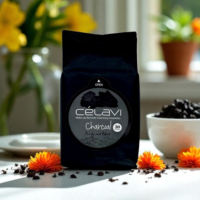 CHARCOAL PURIFYING CLEANSING WIPES 30PK