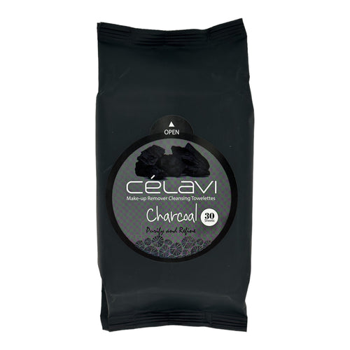 CHARCOAL PURIFYING CLEANSING WIPES 30PK