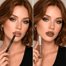 Load image into Gallery viewer, SYDONI JOURNEE EDIT with JOURNEE EYESHADOW PALETTE &amp; CHESTNUT MATTE LIP DUO - Chic, Seamless, Complete