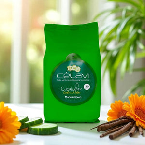 CUCUMBER SOOTHE AND SOFTEN CLEANSING WIPES 30PK