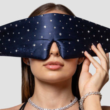 Load image into Gallery viewer, Silk Sleep Eye Mask Crystals by Swarovski®