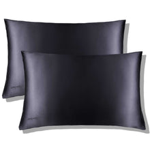 Load image into Gallery viewer, Moonlight Shadow Silk Pillowcase