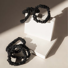 Load image into Gallery viewer, Skinny Scrunchie Set - Black Jade