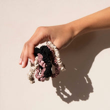 Load image into Gallery viewer, Skinny Scrunchie Set - Rose, Dusty, Black