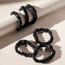 Load image into Gallery viewer, Skinny Scrunchie Set - Black Jade