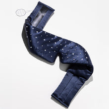 Load image into Gallery viewer, Silk Sleep Eye Mask Crystals by Swarovski®