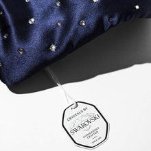 Load image into Gallery viewer, Silk Sleep Eye Mask Crystals by Swarovski®