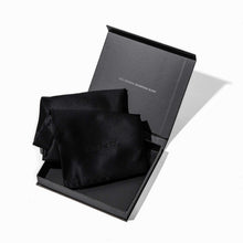 Load image into Gallery viewer, Black Jade Silk Pillowcase