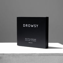 Load image into Gallery viewer, Black Jade Silk Pillowcase