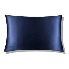 Load image into Gallery viewer, Midnight Blue Silk Pillowcase