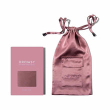 Load image into Gallery viewer, Damask Rose Silk Carry Pouch