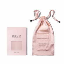 Load image into Gallery viewer, Sunset Pink Silk Carry Pouch