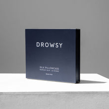 Load image into Gallery viewer, Midnight Blue Silk Pillowcase