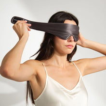 Load image into Gallery viewer, Featherweight Silk Eye Mask Moonlight Shadow