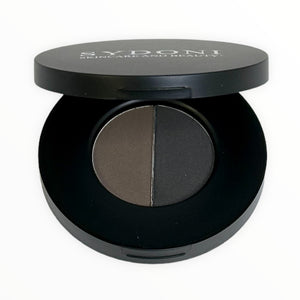 Ebony Brown Ombre Effect Brow Powder Compact