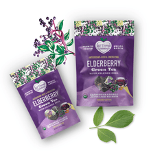 Load image into Gallery viewer, Elderberry Green Tea