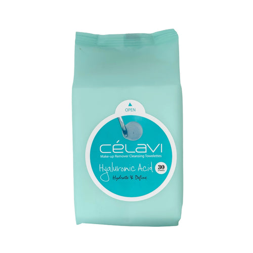HYALURONIC ACID HYDRATING CLEANSING WIPES 30PK
