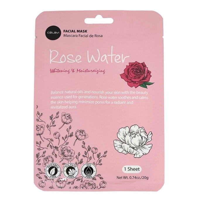 MOISTURIZING ROSE WATER SHEET MASK 0.74oz/20g