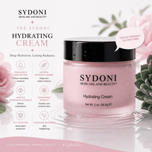 Load image into Gallery viewer, SYDONI HYDRATING CREAM with Botanical Humectants &amp; Shea Butter Net Wt. 2oz. 56.8g