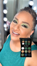 Load image into Gallery viewer, SYDONI JADED EYESHADOW PALETTE | Rich Green &amp; Emerald Matte &amp; Shimmer Shades
