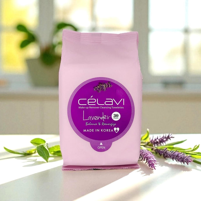 LAVENDER BALANCE AND REENERGIZE CEANSING WIPES 30PK