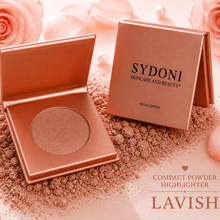 Load image into Gallery viewer, SYDONI HIGHLIGHTER POWDER-SINGLE PALETTE Net. Wt. 0.04kg