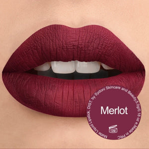 NEW! MERLOT MATTE LIP DUO-BERRY LIP PENCIL WITH MERLOT MATTE LIQUID LIPSTICK
