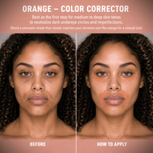 Load image into Gallery viewer, SYDONI FULL COVERAGE CREAM CONCEALER – Maximum Coverage, Seamless Skin .5 OZ.