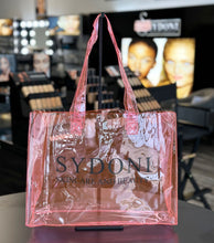 Load image into Gallery viewer, SYDONI SIGNATURE CLEAR PVC TOTE BAG