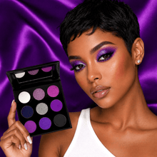 Load image into Gallery viewer, SYDONI REIGN EYESHADOW PALETTE | Highly Pigmented Purple Matte &amp; Shimmer Shades