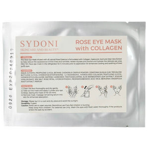 ROSE FLOWER AND COLLAGEN EYE MASK Net. Wt.12g