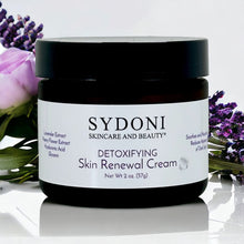 Load image into Gallery viewer, DETOXIFYING SKIN RENEWAL CREAM WITH LAVENDER AND PEONY FLOWER Net. Wt. 2oz. 57g