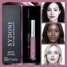 Load image into Gallery viewer, SWEET WINE MATTE LIP DUO-SOFT, ROMANTIC PINK