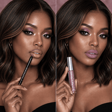 Load image into Gallery viewer, SYDONI SWEET WINE Romantic Pink Matte Lip Duo – Sweet Wine Liquid Lipstick with Elixir Lip Pencil
